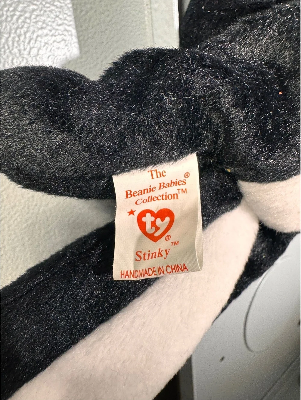 TY Beanie Baby Stinky